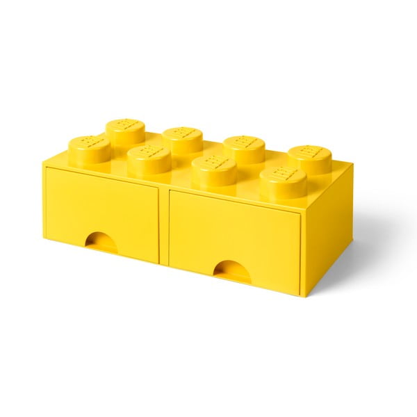 Contenitore giallo con due cassetti - LEGO®-image-1