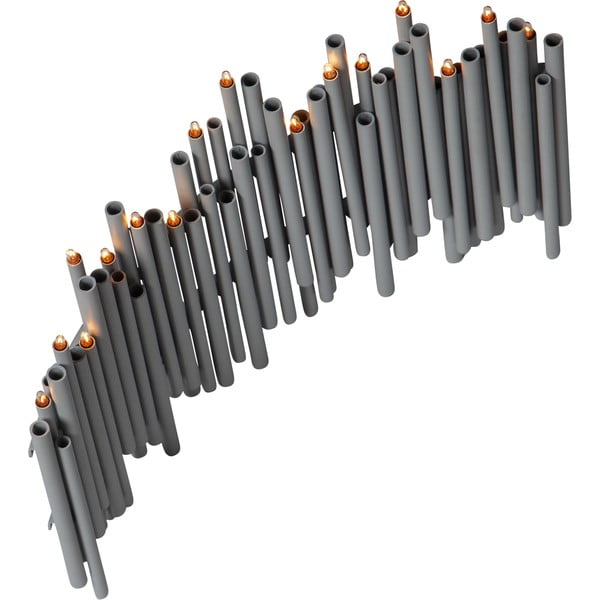 Decorazione grigio chiaro Note - Star Trading-image-3