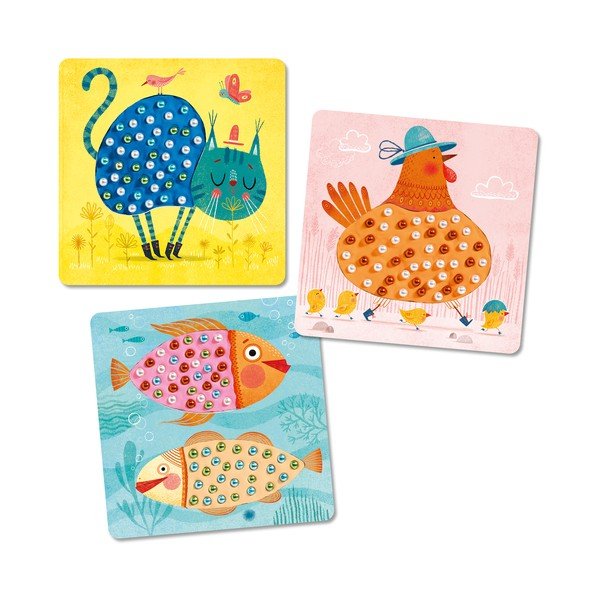 Set per la realizzazione di mosaici Perle - Djeco