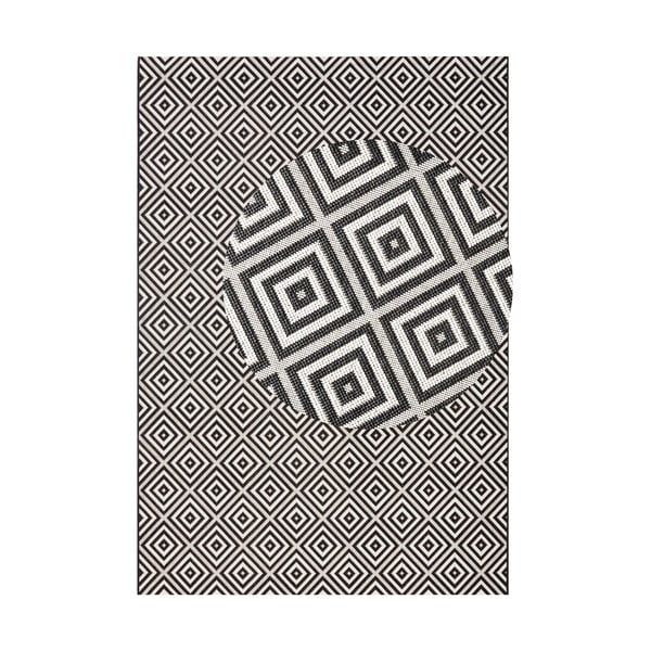 Tappeto da esterno bianco e nero , 80 x 150 cm Karo - NORTHRUGS