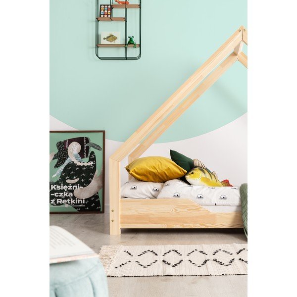 Letto per bambini in legno di pino Loca Bon, 90 x 190 cm - Adeko-image-3
