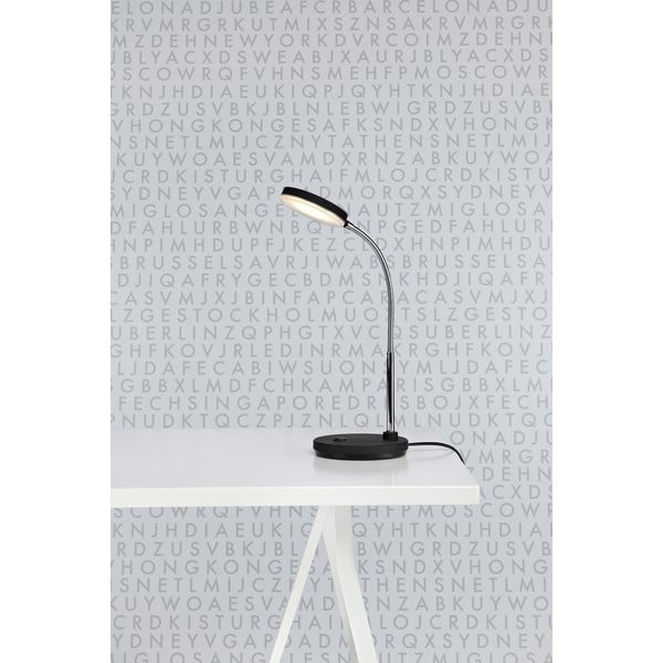 Lampada da tavolo a LED nera Flex - Markslöjd-image-1