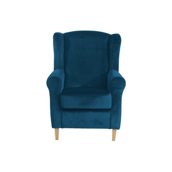 Poltrona Lorris Velour Petrol - Max Winzer-image-3