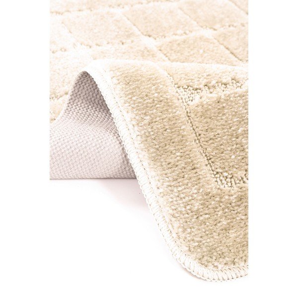 Set di tappetini per il bagno color crema 2 pz 50x80 cm Kareli – Foutastic-image-3