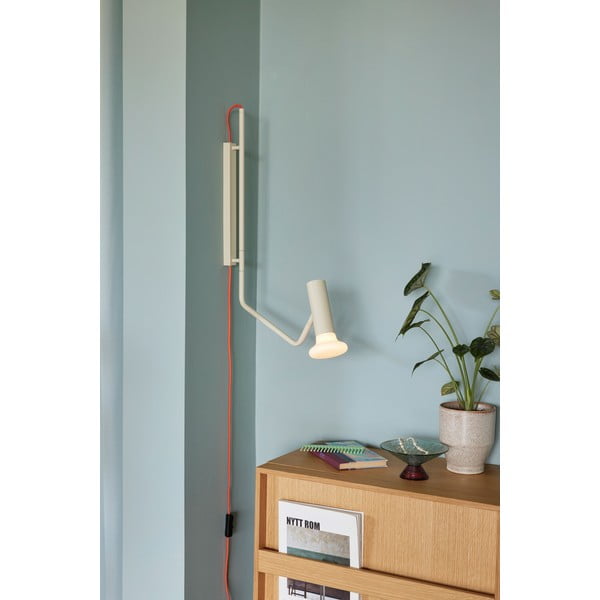 Lampada da parete beige Wally - Hübsch-image-1