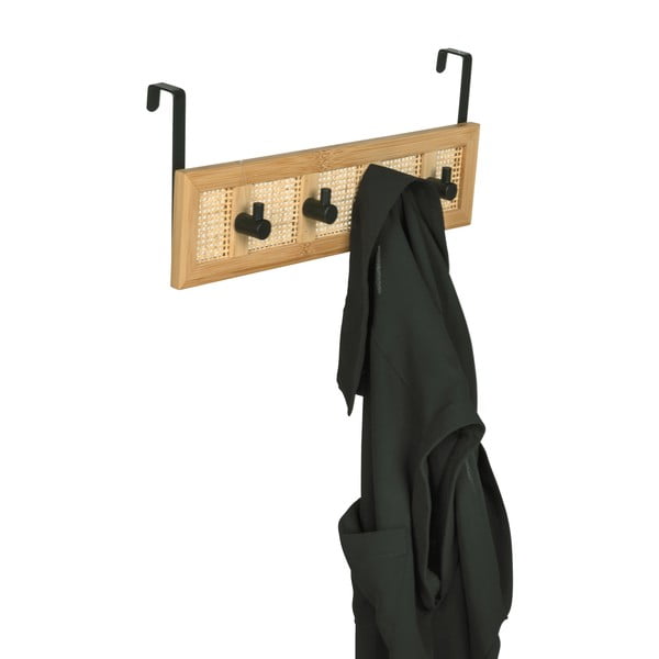 Appendiabiti in rattan colore naturale 33 cm Allegre - Wenko-image-3