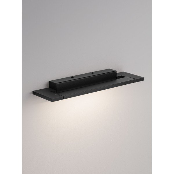 Lampada da parete LED nera opaca in alluminio Livo – Nova Luce-image-3