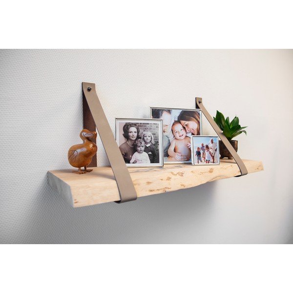 Cornice da appoggio/parete in metallo color argento 20x20 cm Sweet Memory - Zilverstad-image-1