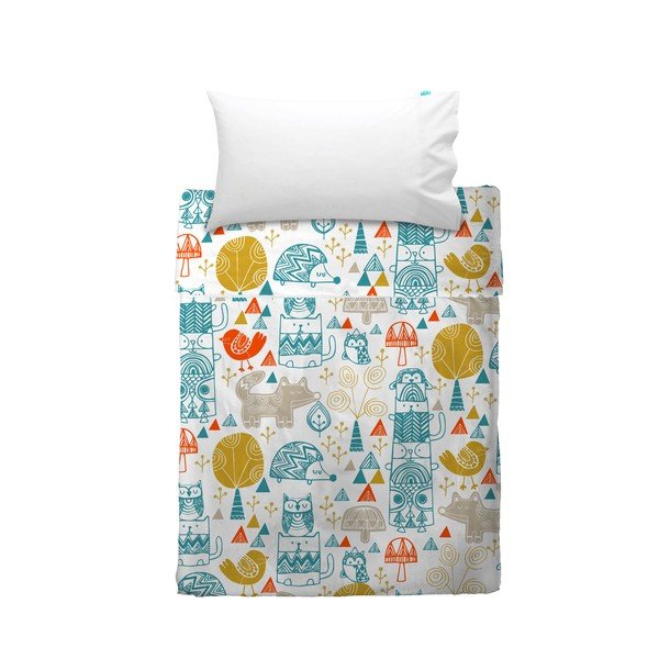 Přehoz a povlak na polštář Moshi Moshi Teepee, 120 x 180 cm