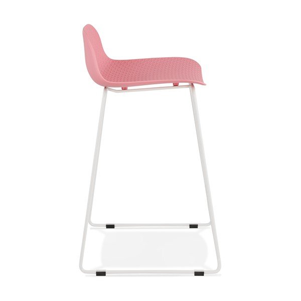 Mini sgabello da bar rosa, altezza seduta 66 cm Slade - Kokoon-image-2