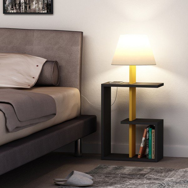 Lampada a stelo antracite Saly - Homitis-image-3