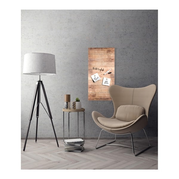 Lavagna magnetica Legno, 30 x 60 cm - Styler-image-1