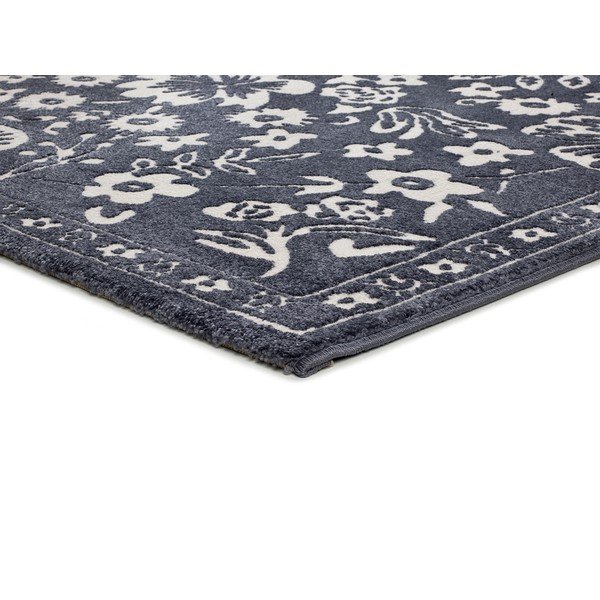 Tappeto blu scuro 80x150 cm Amara – Universal-image-2