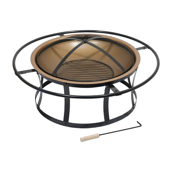 Camino con coperchio , ø 61 cm Etna - Cattara-image-2