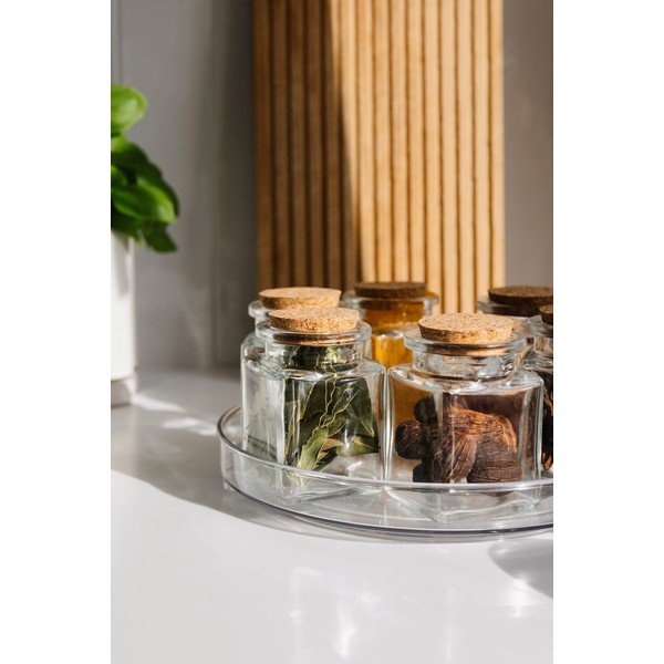 Organizer per spezie girevole in plastica ø 29 cm – Casa De Engel-image-2