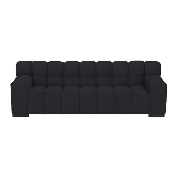 Černá pohovka Windsor & Co Sofas Moon, 235 cm