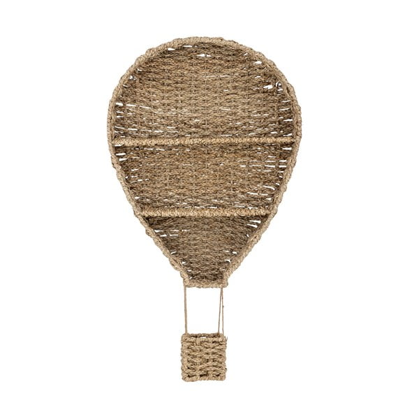 Libreria da parete per bambini in seagrass di colore naturale 59x105 cm Ditter - Bloomingville Mini-image-2