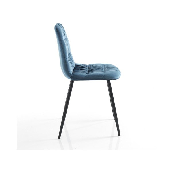 Set di 4 sedie da pranzo blu Fluffy - Tomasucci-image-4