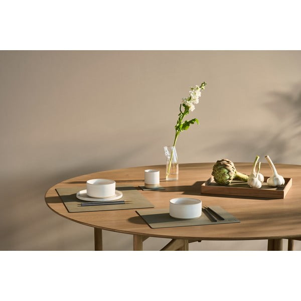 Tovaglietta in eco pelle 35x45 cm Square L Nupo – LIND DNA-image-3