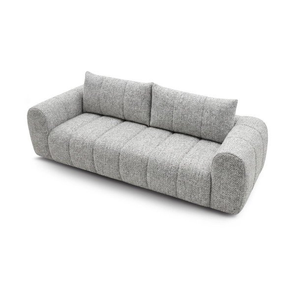 Divano grigio chiaro 242 cm Nesty – Bobochic Paris-image-4