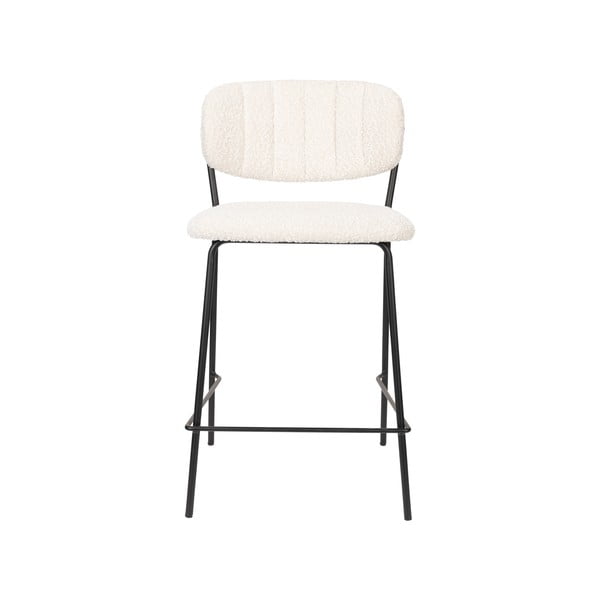 Sgabelli da bar bianchi in set di 2 89 cm Jolien - White Label-image-2