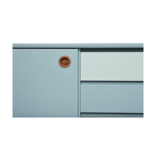 Cassettiera bassa color menta 114x80 cm Color Box - Tom Tailor-image-1