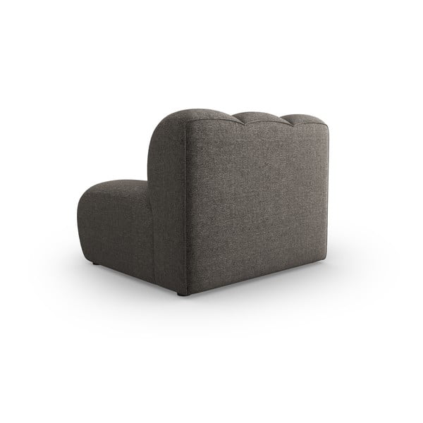 Divano componibile in grigio scuro (solo con parte centrale) Lupine – Micadoni Home-image-3