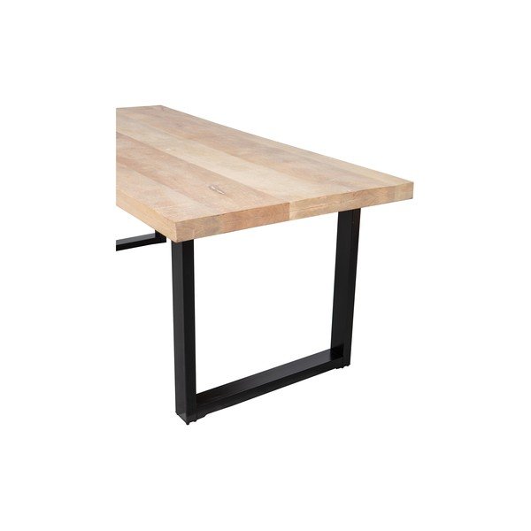 Tavolo da pranzo con piano in legno di mango , 180 x 90 cm Tablo - WOOOD-image-3