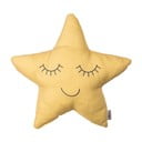 Cuscino per bambini giallo con cotone Mike & Co. Cuscino NEW YORK Toy Star, 35 x 35 cm - Mike & Co. NEW YORK