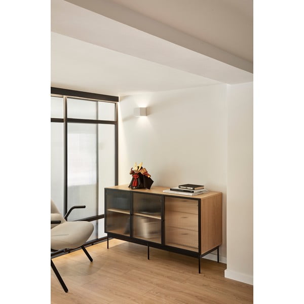 Vetrina in rovere 140x78 cm Blur - Teulat-image-1