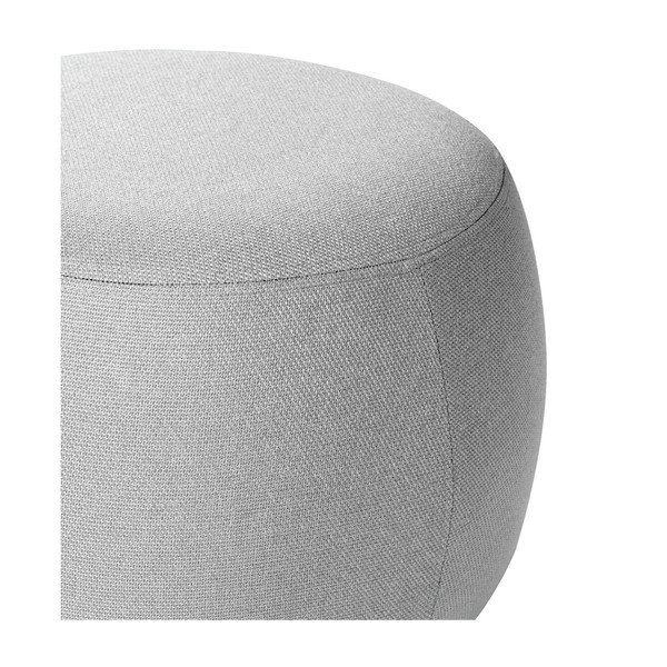 Pouf grigio , ⌀ 50 cm Jason - sømcasa-image-2