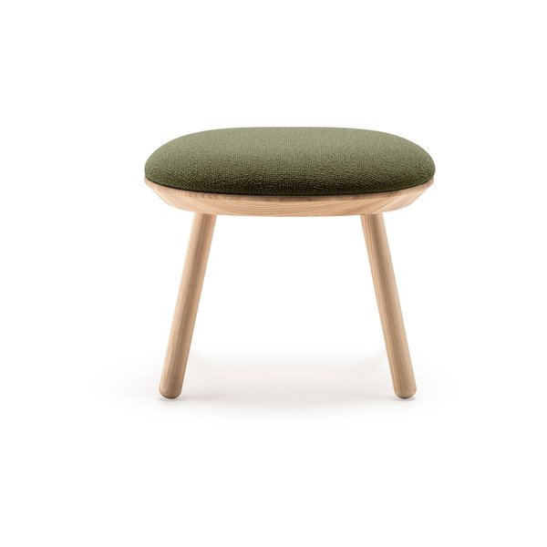 Pouf in lana verde Naïve - EMKO-image-2