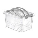 Scatola di plastica con coperchio 35x26x21,5 cm Multi Hand - Orion