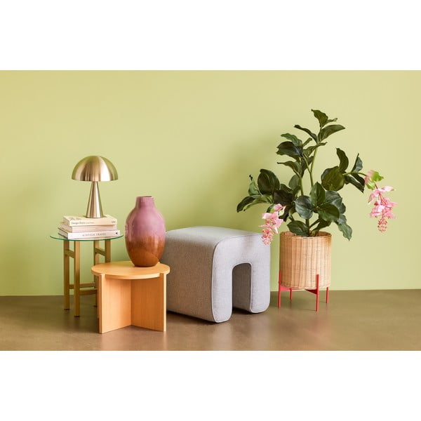 Lampada da tavolo di colore oro Herho Mush - Hübsch-image-4