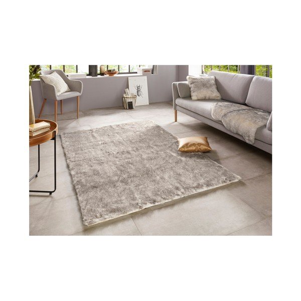 Tappeto morbido in pelliccia sintetica marrone, 120 x 170 cm Natural - Mint Rugs-image-3