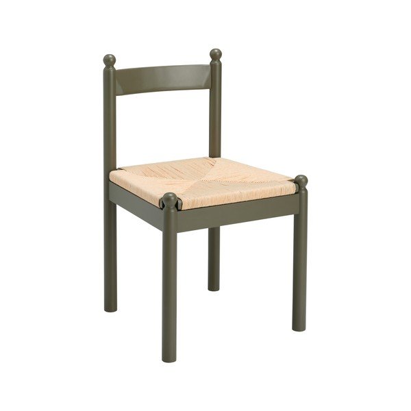 Sedie da pranzo in set verde scuro in faggio massiccio 2 pz Kitchsoft – Ellos Home