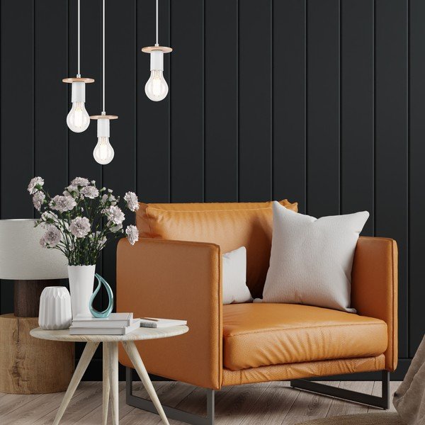 Lampadario bianco Angelina – LAMKUR-image-3