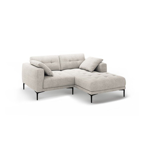 Divano angolare beige (con penisola a destra/con chaise lounge) Bemy – Micadoni -image-1