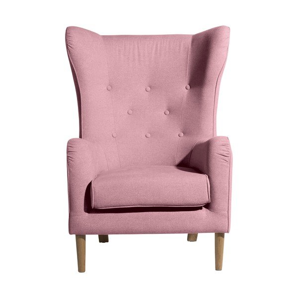 Poltrona rosa con le orecchie Miriam - Max Winzer-image-2