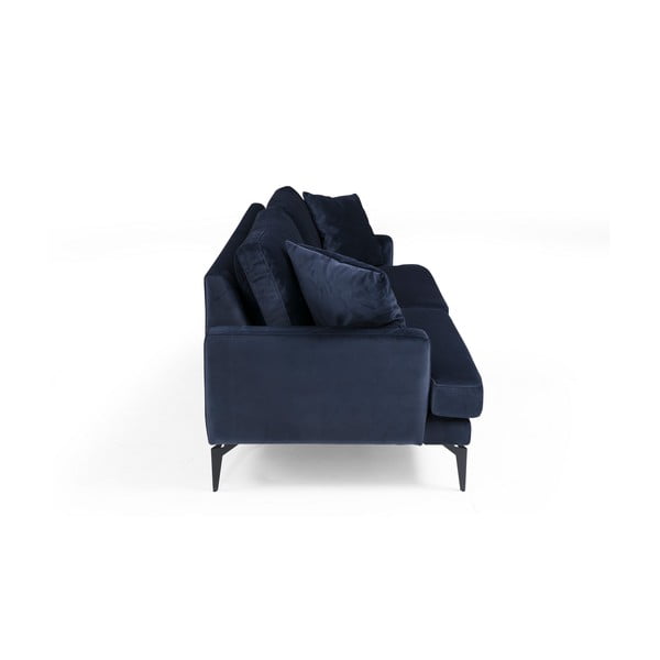 Divano blu scuro 175 cm Papira - Balcab Home-image-3