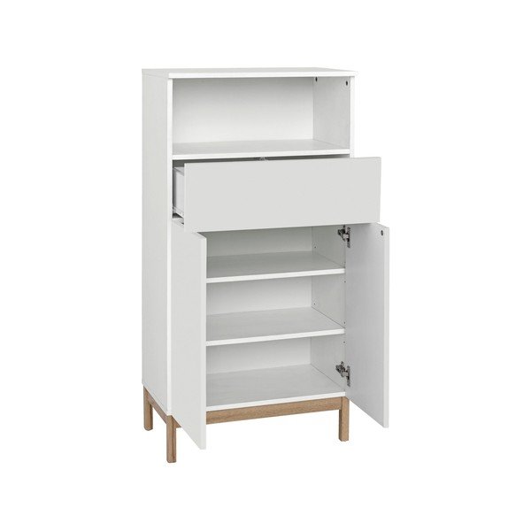 Mobile bagno alto bianco 60x121 cm Mirza - Støraa-image-2