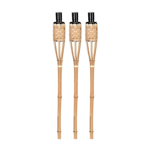 Set di 3 torce in bambù, altezza 62,6 cm - Esschert Design-image-1