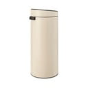 Bidone per rifiuti in acciaio beige touch 30 l Touch Bin - Brabantia