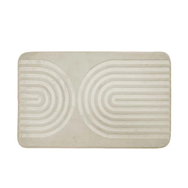Tappetino per il bagno beige 45x75 cm Allure – douceur d'intérieur