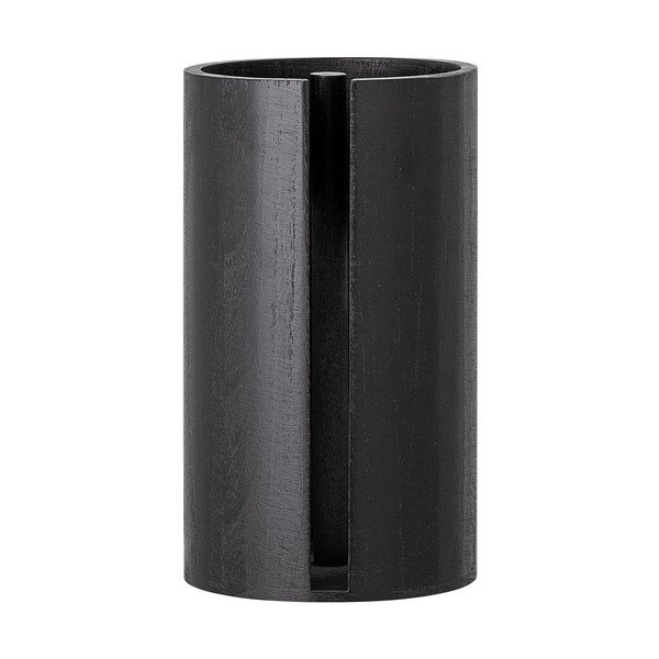Portarotolo da cucina verticale nero in legno ø 14,5 cm Celian – Bloomingville-image-4