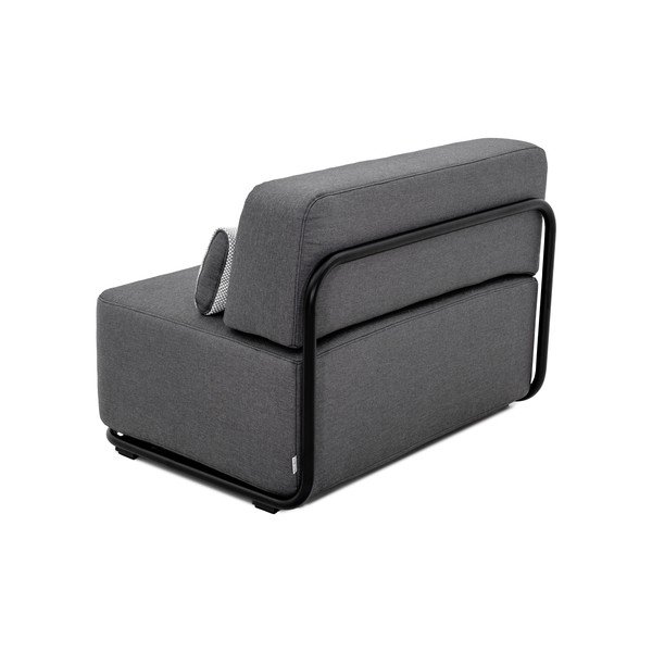 Modulo divano da giardino grigio scuro (pezzo centrale) Straw - Sit Sit-image-4