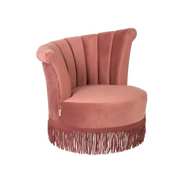 Poltrona rosa Flarir - Dutchbone