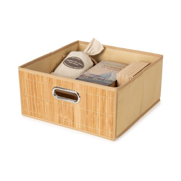 Cesto in bambù 31x31x15 cm Anji – Compactor