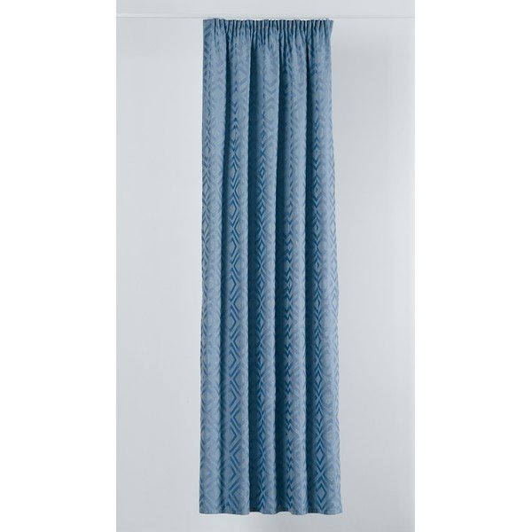 Tenda blu 140x245 cm Giuseppe - Mendola Fabrics-image-2