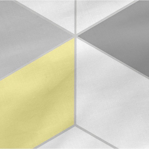 Set di 2 federe in cotone, 50 x 75 cm Symmetry - Blanc-image-3